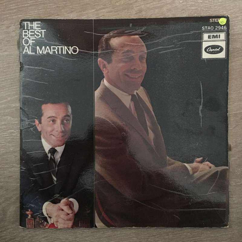The Best Of Al Martino - Vinyl LP Record - Opened  - Very-Good Quality (VG)