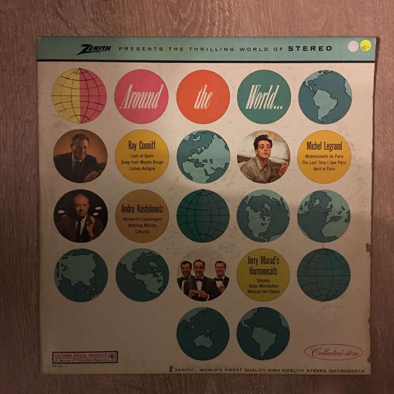 Zenith Presents Around The World -  Vinyl LP Record - Opened  - Very-Good Quality (VG)