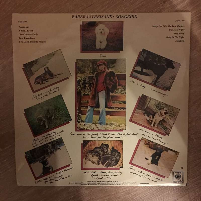 Barbra Streisand - Songbird - Vinyl LP Record  (VG+)