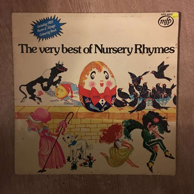The Very Best Of Nursery Rhymes  - Vinyl LP Record - Opened  - Very-Good- Quality (VG-)