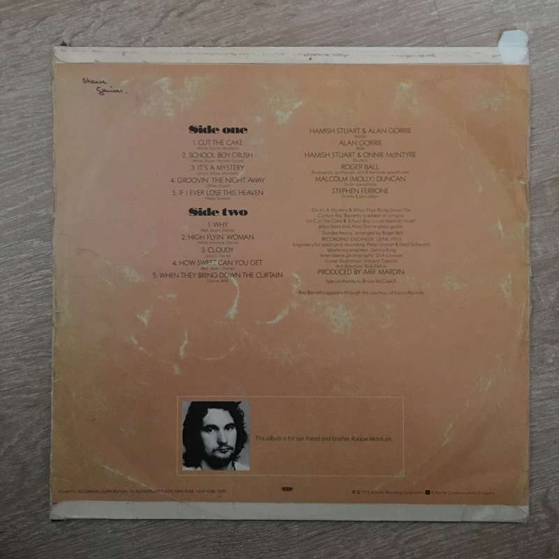 Average White Band - Cut The Cake - Vinyl LP Record - Opened  - Fair Quality (F)