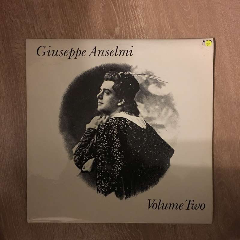 Giuseppe Anselmi Volume 2 - Vinyl LP Record - Opened  - Very-Good+ Quality (VG+)