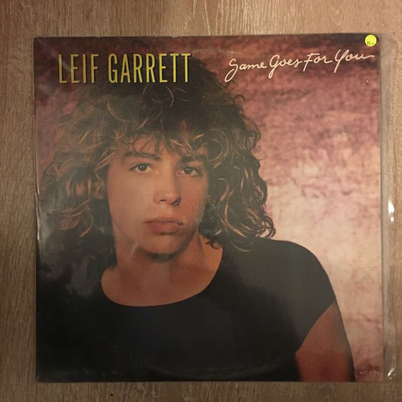 Leif Garrett - Same Goes For You - Vinyl LP Record - Opened  - Very-Good+ Quality (VG+)