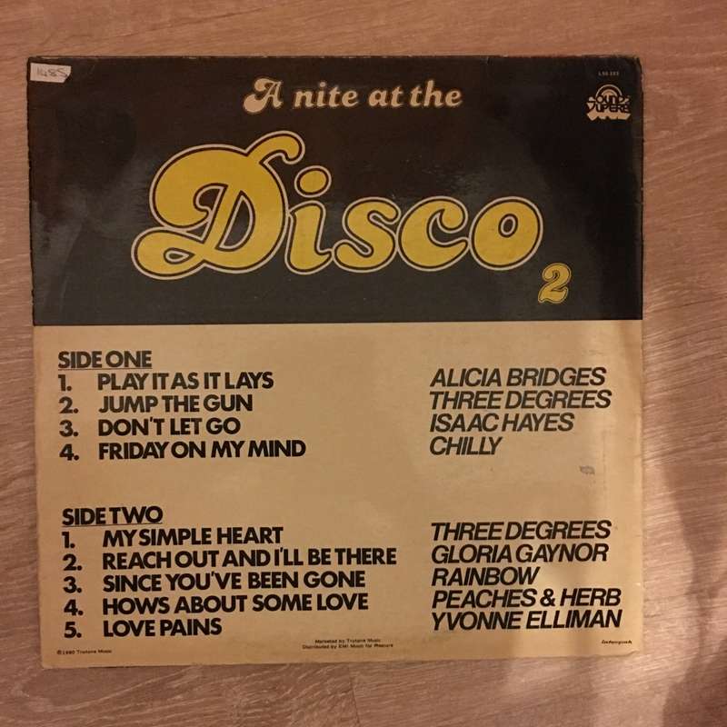 A Nite At The Disco - Original Artists Vinyl LP Record - Opened  - Very-Good+ Quality (VG+)