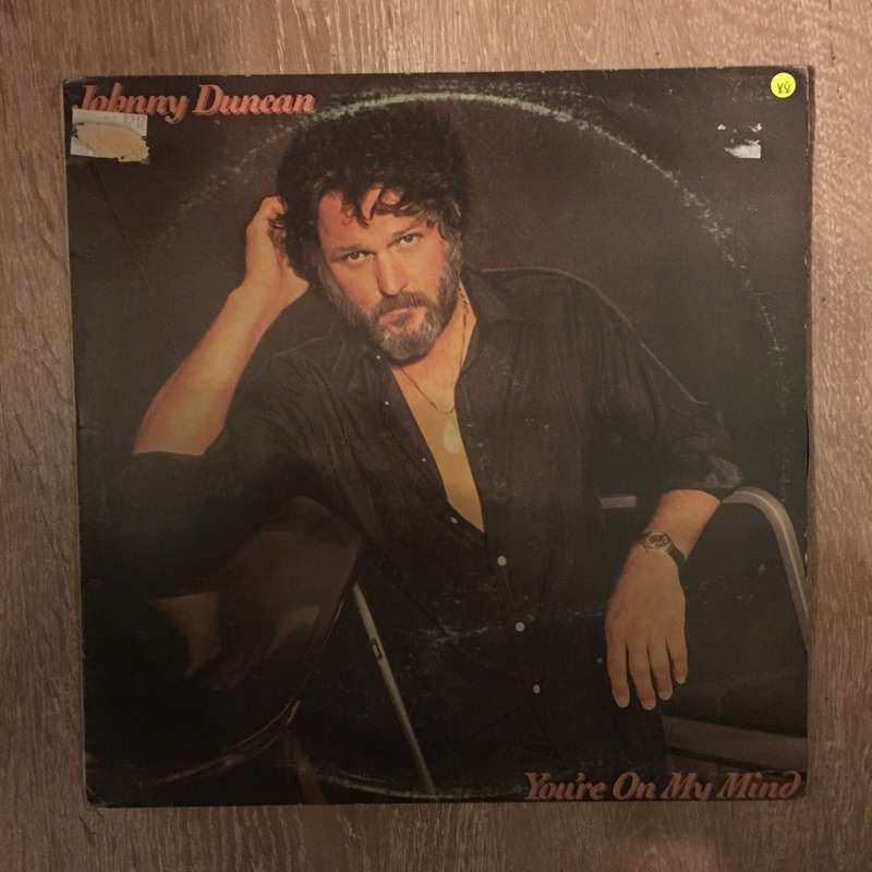 Johnny Duncan - You're On My Mind - Vinyl LP Record - Opened  - Very-Good+ Quality (VG+)