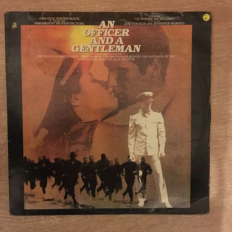 An Officer and a Gentleman - Original Soundtrack - Vinyl LP Record - Opened  - Very-Good Quality ...