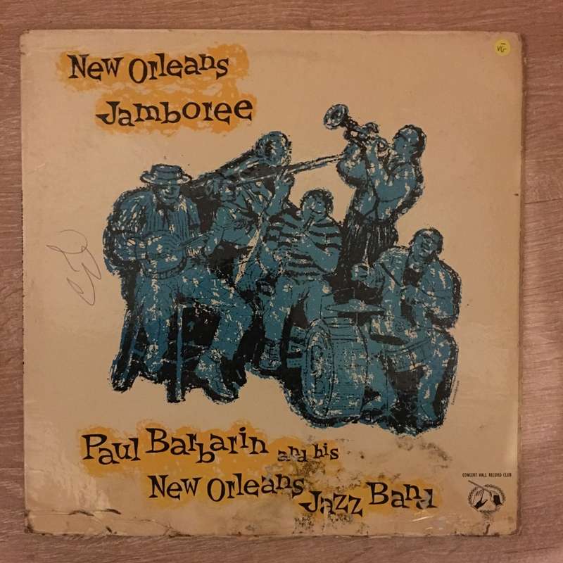 Paul Barbarin And His New Orleans Jazz Band  New Orleans Jamboree -  Vinyl LP Record - Open...