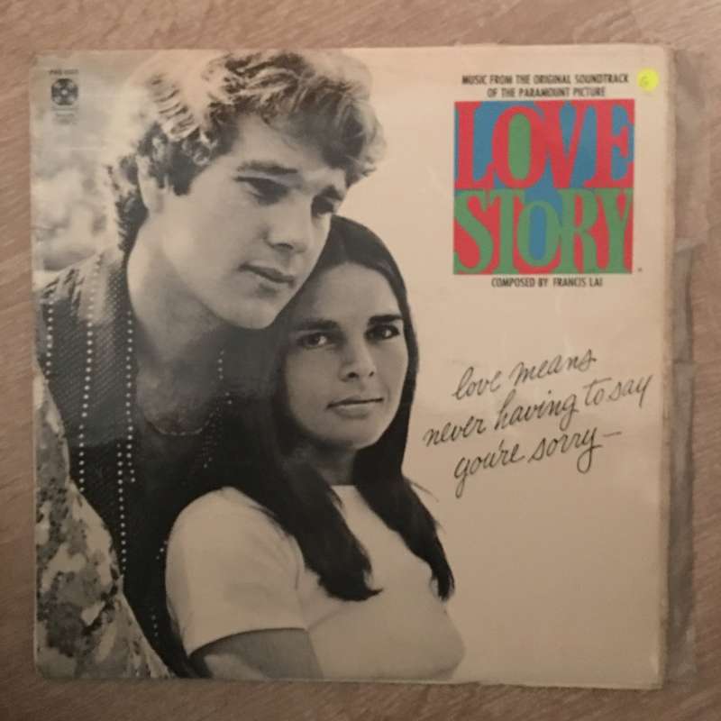 Love Story - Vinyl LP Record - Opened  - Fair Quality (F)