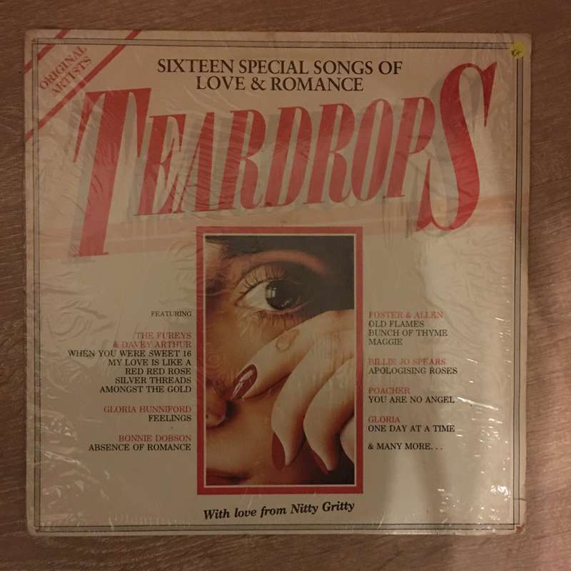 Teardrops - Original Artists - 16 Special Songs of Love & Romance - Vinyl Record - Opened  - Very...
