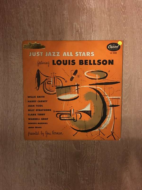 The Just Jazz All Stars Featuring Louis Bellson - Vinyl LP Record - Opened  - Very-Good Quality (VG)