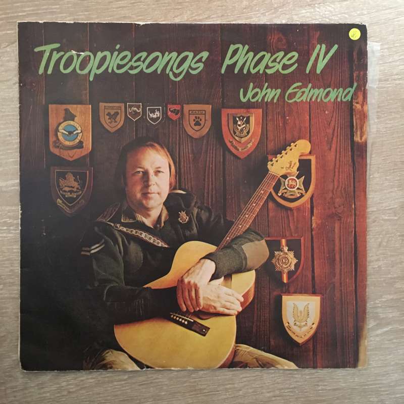 John Edmond - Troopie Songs Vol IV (Rhodesia pressing) - Vinyl LP Record  (G+)