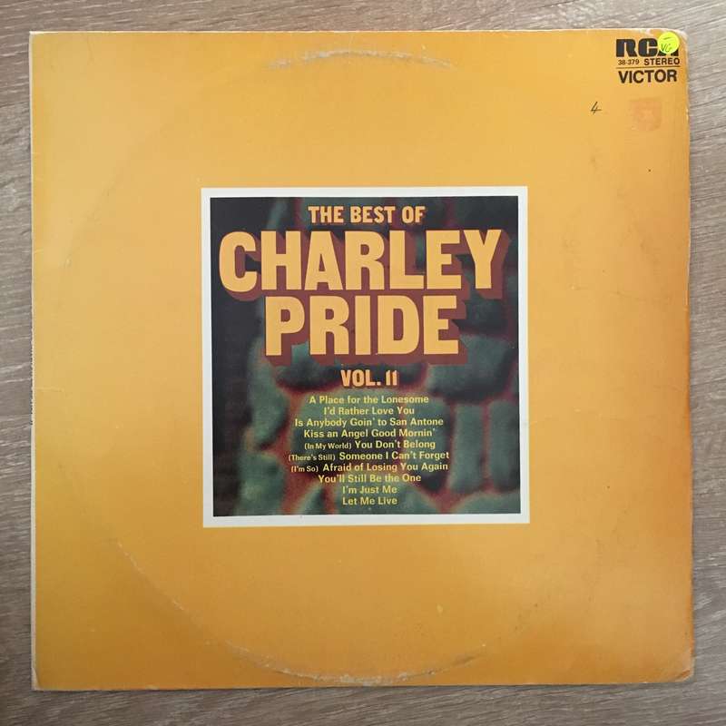 The Best of Charley Pride - Vol II - Vinyl LP Record - Opened  - Very-Good- Quality (VG-)