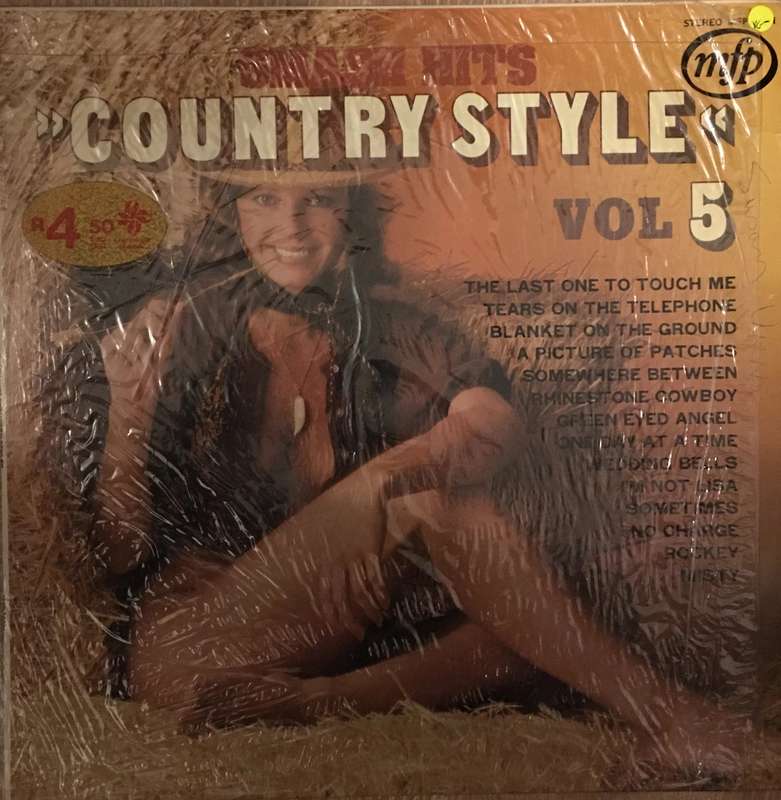 Smash Hits Country Style - Original Hits - Vol 5  - Vinyl LP Record - Opened  - Very-Good- Qualit...
