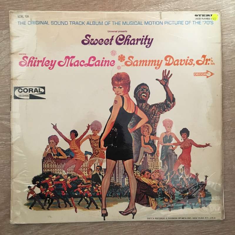 Sweet Charity (Original Soundtrack Album) - Shirley MacLaine and Sammy Davis Jr. - Vinyl LP Recor...