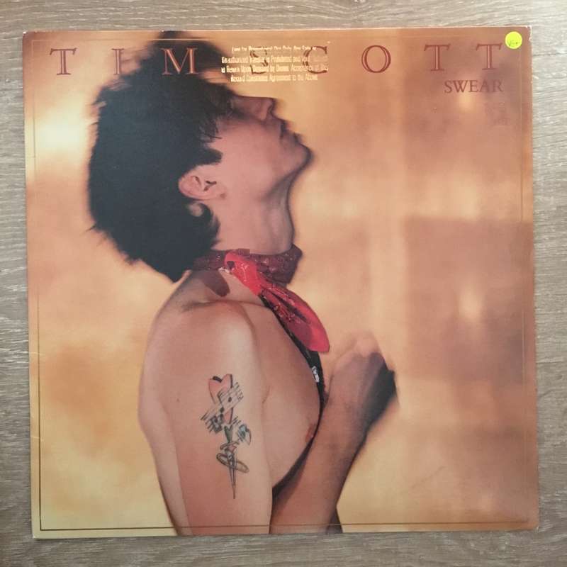 Tim Scott  Swear - Vinyl LP Record - Opened  - Very-Good+ Quality (VG+)