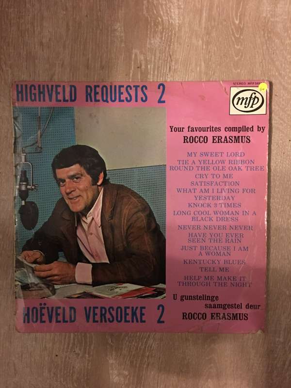 Highveld Requests 2 - Vinyl LP Record - Opened  - Good+ Quality (G+)