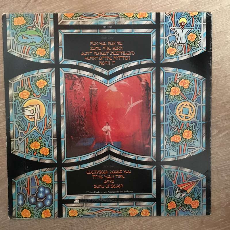 Jon Anderson  Song Of Seven - Vinyl LP Record - Opened  - Very-Good+ Quality (VG+)