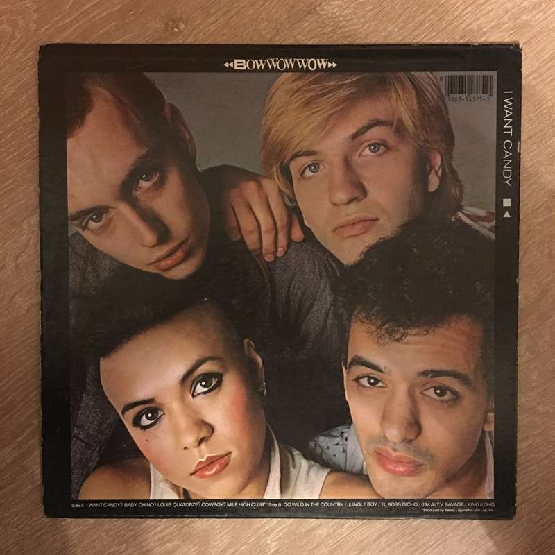 Bow Wow Wow  I Want Candy - Vinyl LP Record - Opened  - Very-Good+ Quality (VG+)