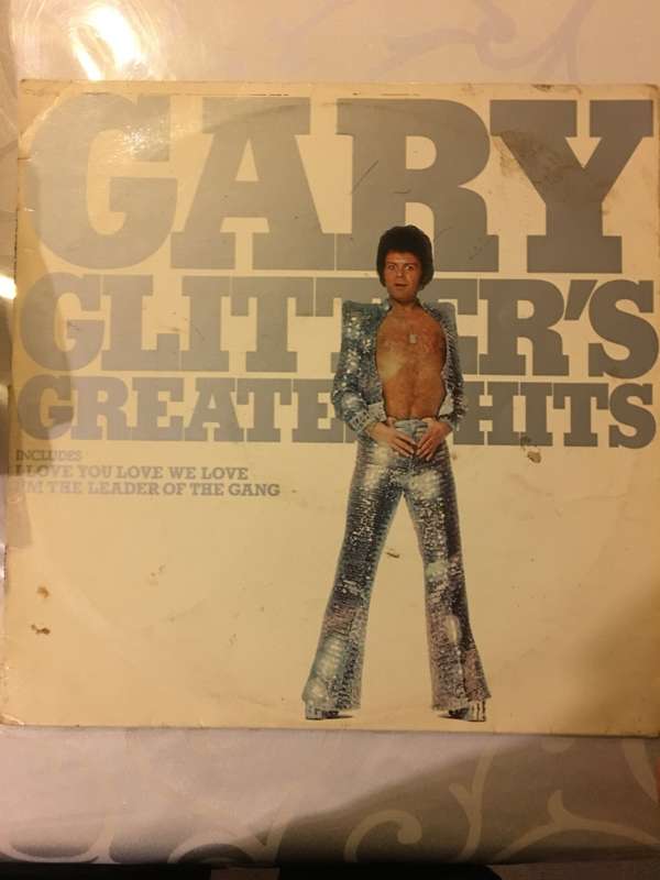 Gary Glitter - Greatest Hits - Vinyl LP - Opened  - Very-Good Quality (VG)