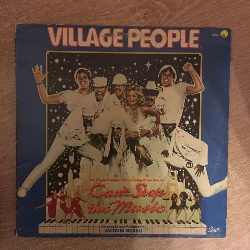 Village People - Can't Stop the Music -  Vinyl LP Record - Opened  - Very-Good Quality (VG)