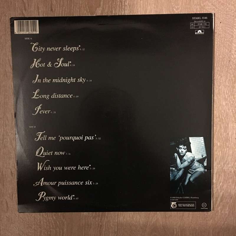 Viktor Lazlo - Hot & Soul - Vinyl LP Record - Opened  - Very-Good+ Quality (VG+)