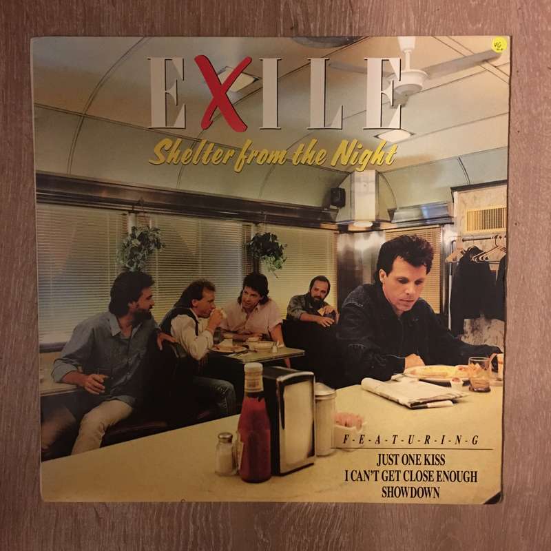 Exile - Shelter From The Night - Vinyl LP Record - Opened  - Very-Good+ Quality (VG+)
