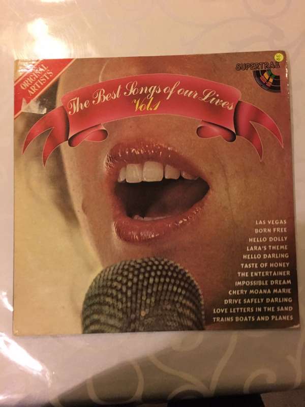 Various - The Best Songs of Our Lives  - Original Artists - Vinyl LP - Opened  - Very-Good+ Quali...