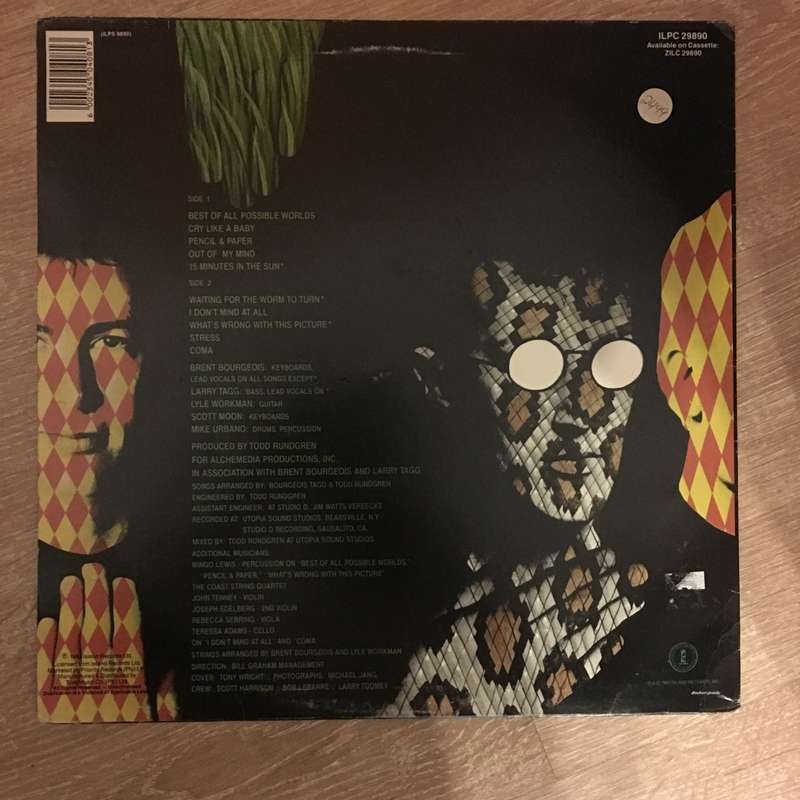 Bourgeois Tagg  Yoyo -  Vinyl LP Record - Opened  - Very-Good- Quality (VG-)
