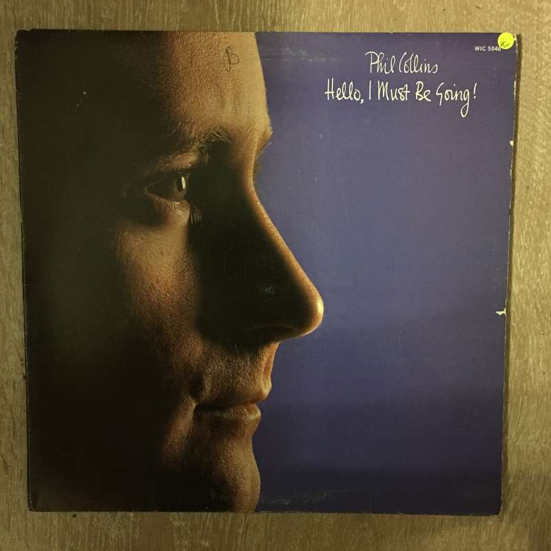 Phil Collins - Hello I Must Be Going - Vinyl LP Record - Very-Good+ Quality (VG+)
