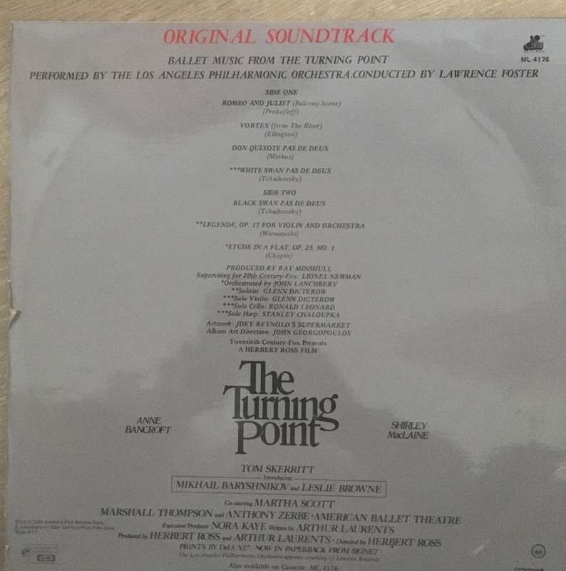 The Turning Point (Original Soundtrack) - Vinyl LP Record - Very-Good Quality (VG)