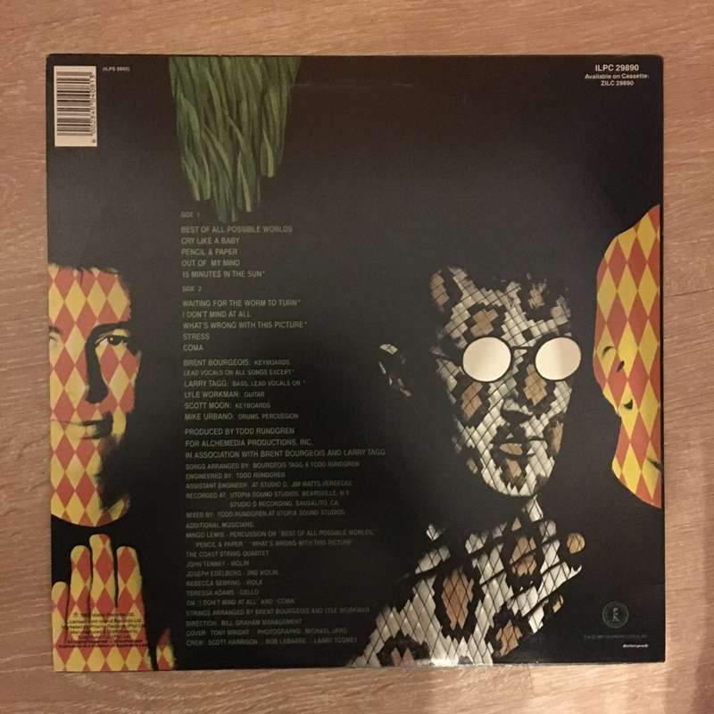 Bourgeois Tagg  Yoyo (ILPC)  - Vinyl LP Record - Opened  - Very-Good+ Quality (VG+)