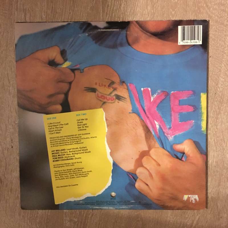 Illusion - I Like It Loud - Vinyl LP Record - Opened  - Very-Good+ Quality (VG+)