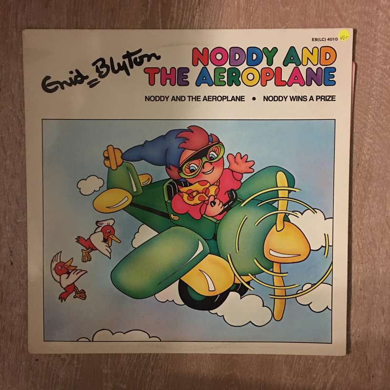 Enid Blyton - Npoddy and The Airoplane - Vinyl LP Record - Opened  - Very-Good+ Quality (VG+)