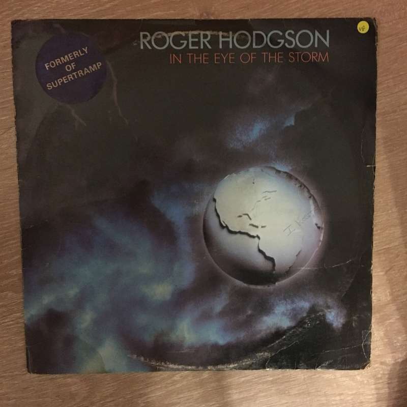 Roger Hodgson  In The Eye Of The Storm -  Vinyl LP Record - Opened  - Very-Good Quality (VG)