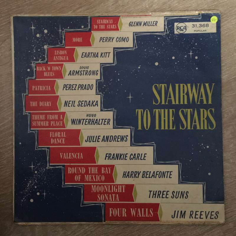 Stairway to the Stars (Sedaka, Belafonte...) - Vinyl LP Record - Opened  - Very-Good- Quality (VG-)