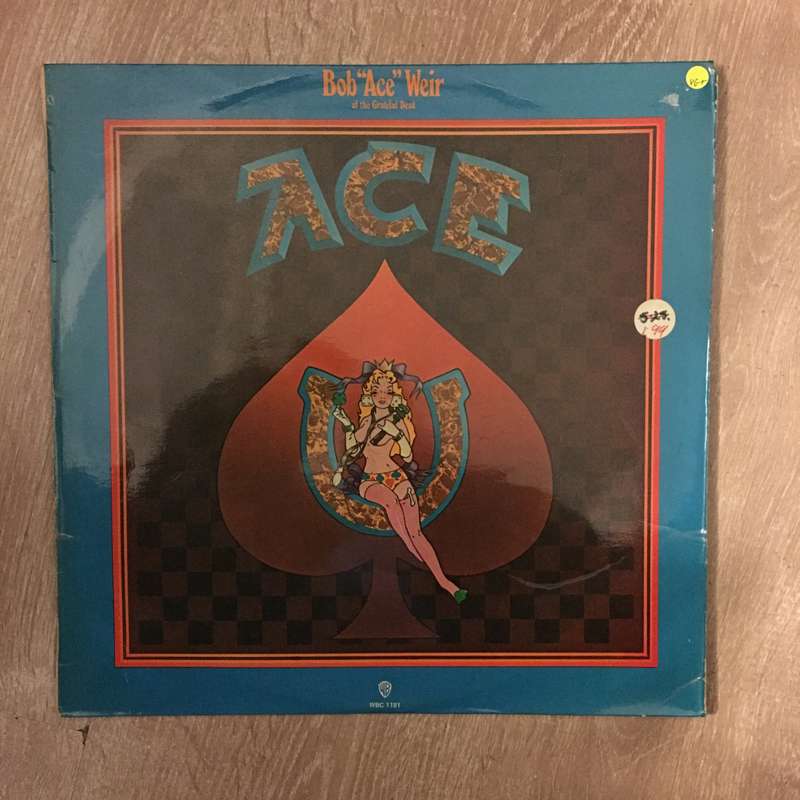 Bob "Ace" Weir - Ace - Vinyl LP Record - Opened  - Very-Good+ Quality (VG+) - Vinyl