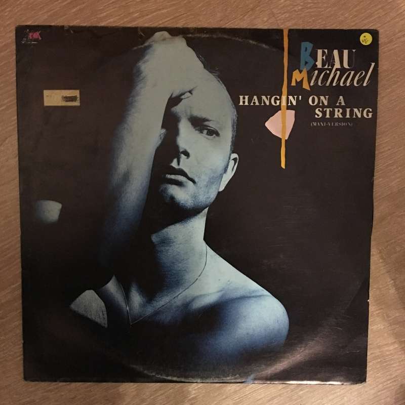 Beau Michael  Hangin' On A String - Vinyl Record - Opened  - Very-Good Quality (VG)