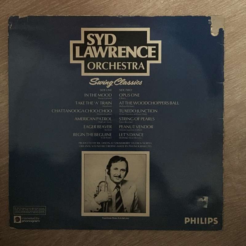 Syd Lawrence Orchestra  Swing Classics - Vinyl LP Record - Opened  - Very-Good+ Quality (VG+)