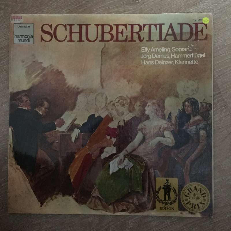 Franz Schubert / Elly Ameling, Jörg Demus, Hans Deinzer  Schubertiade - Vinyl LP Record - ...
