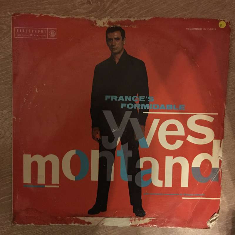 Yves Montand - Vinyl LP Record - Opened  - Good Quality (G)