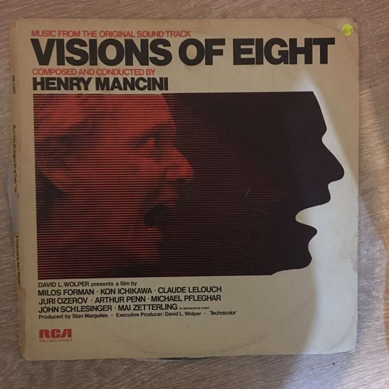 Henry Mancini  Visions Of Eight (Original Soundtrack) - Vinyl LP Record - Opened  - Very-Go...