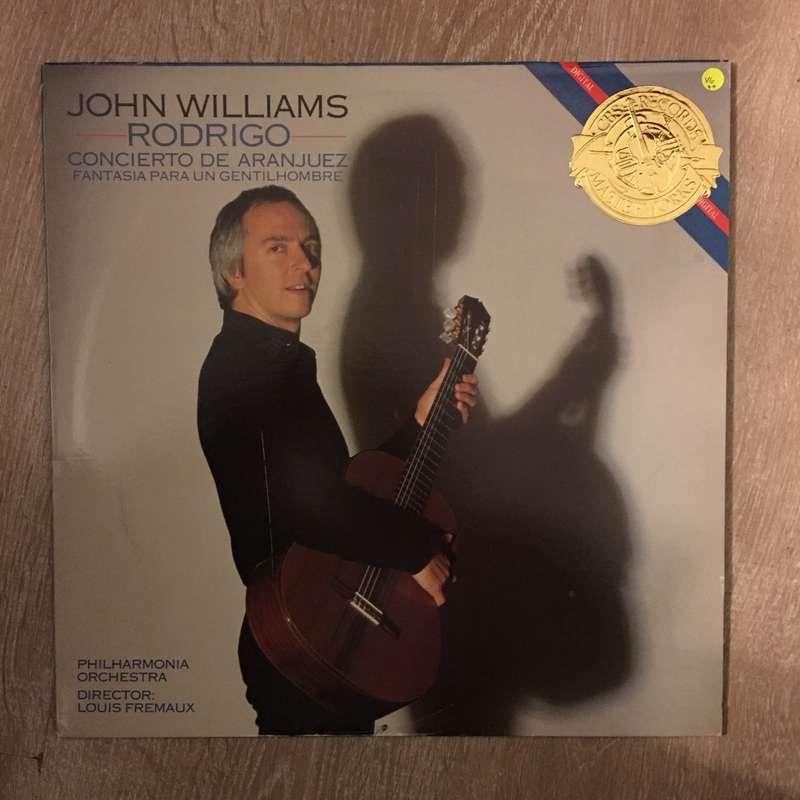 John Williams  Rodrigo Concierto De Aranjuez - Vinyl LP Record - Opened  - Very-Good+ Quality ...