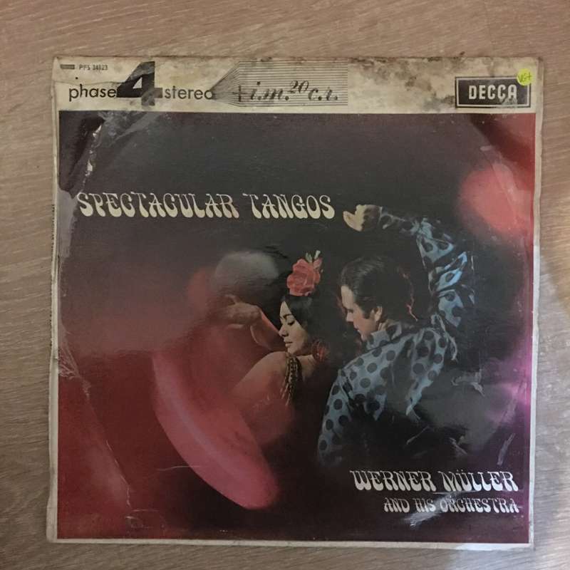 Werner Müller And His Orchestra  Spectacular Tangos - Vinyl LP Record - Opened  - Very-Goo...