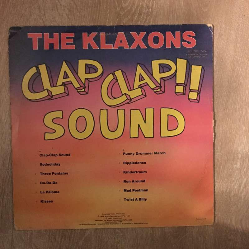 The Klaxons - Clap Clap Sound  - Vinyl LP Record (VG+)