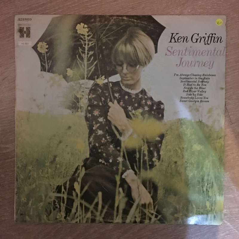 Ken Griffin  Sentimental Journey - Vinyl LP Record - Opened  - Very-Good+ Quality (VG+)