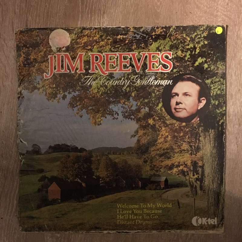 Jim Reeves - The Country Gentleman  - Vinyl LP Record - Opened  - Good Quality (G)