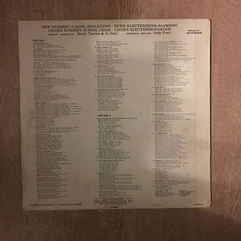 New Nursery School Sing A Long - Vinyl LP Record - Opened  - Very-Good+ Quality (VG+)