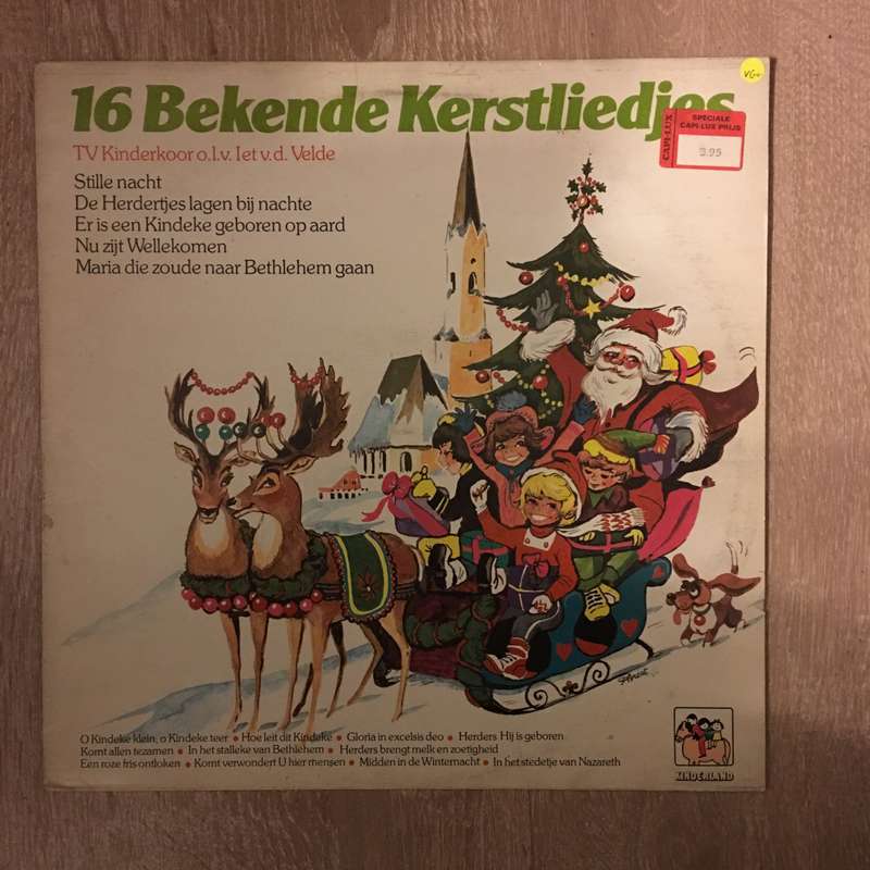 16 Bekende Kerstliedjes - Vinyl LP Record - Very-Good+ Quality (VG+)