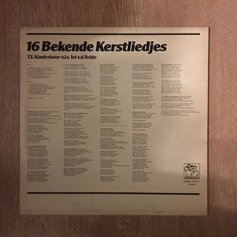 16 Bekende Kerstliedjes - Vinyl LP Record - Very-Good+ Quality (VG+)