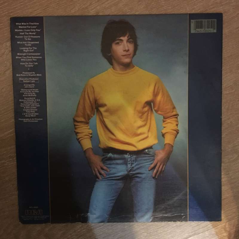 Scott Baio - Scott Baio - Vinyl LP Record - Opened  - Very-Good+ Quality (VG+)
